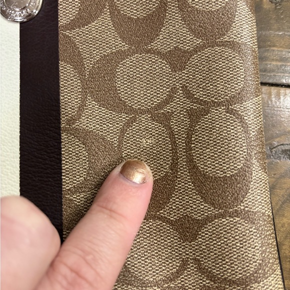 Coach Tan and Brown Crossbody Bag - Picture 6 of 8